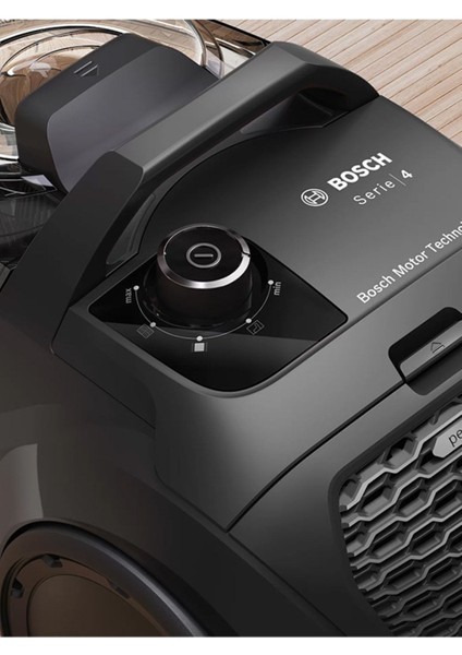 C BGC21X300 Toz Torbasız Süpürge Serie 4 Siyah 4780SERI 1500+ L 220 - 240 V Epa Elektronik 500-1500 modelleri