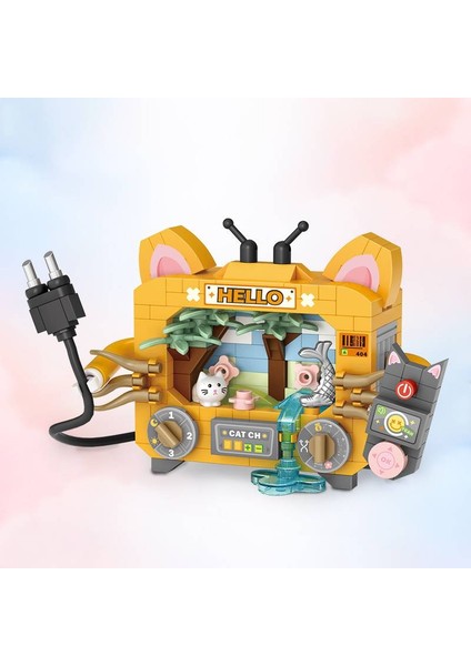 Mini Yapı Blokları Televizyon