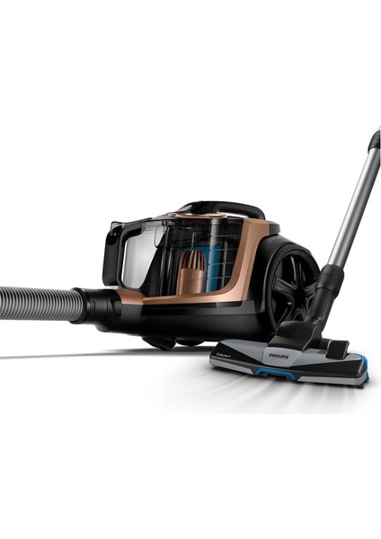 500-1500 Watt Marathone Daily Torbasız Elektrikli Süpürge 50 Hz C Toz Torbasız 61 Dba - 70 Dba H13 modelleri