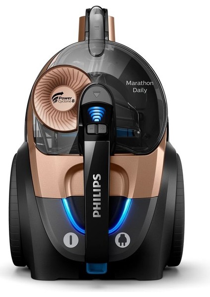 500-1500 Watt Marathone Daily Torbasız Elektrikli Süpürge 50 Hz C Toz Torbasız 61 Dba - 70 Dba H13 fırsatları