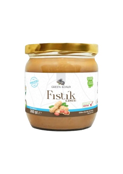 %100 Fıstık Ezmesi 360 gr