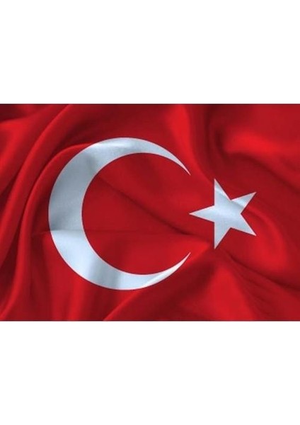 Türk Bayrağı 20X30 cm Alpaka Kumaş