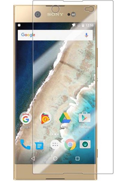 Sony Xperia Xa1 Ultra Uyumlu Ekran Koruyucu Esnek Özel Nano Yapı 4K Kalite Şeffaf Esnek Nano Cam Transparent Flexible Nano Glass