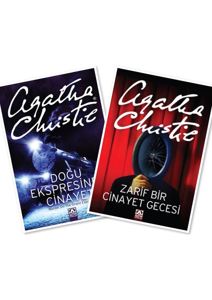 Doğu Ekspresinde Cinayet - Zarif Bir Cinayet Gecesi - 2 Kitap - Agatha Christie + Kalem