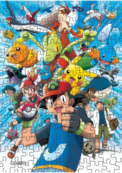 Pokemon Puzzle 99 Parça Pokemon Yapboz