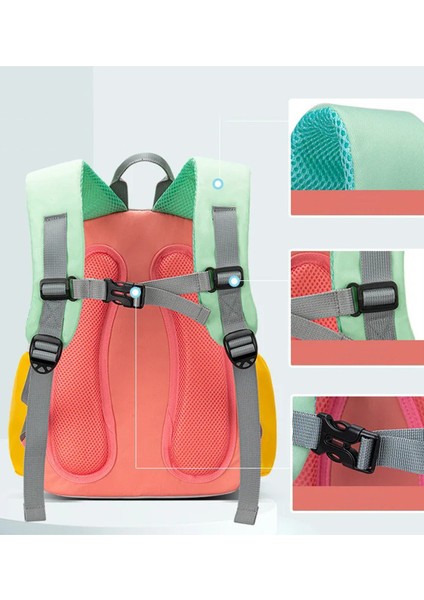 Çocuk Anaokulu ve Günlük Sırt Çantası Tablet Bölmeli Ortopedik Sırt Destekli Su Yeşili AOÇ8000-B fiyatları