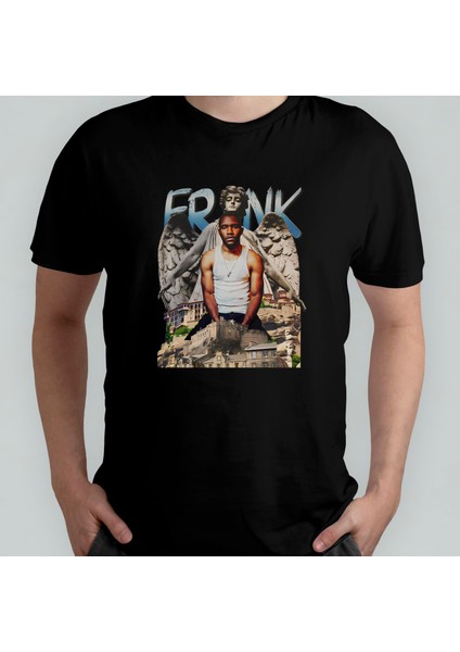 Frank Ocean Pamuklu Bisiklet Yaka T-Shirt Model - 1