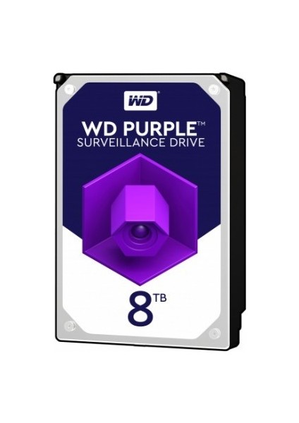 8tb Wd Purple Sata 6gb/s 256MB Dv 7X24 WD85PURZ