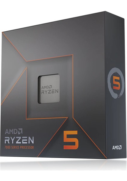 Amd Ryzen 5 7600X 4.7ghz 38MB Am5 (105W) Radeon VGA Box [fan Yok]