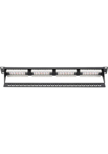 Digitus DN-91624U-CR 24 Port Cat6 Utp Patch Panel Dolu