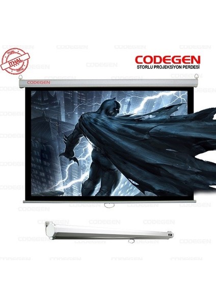 Codegen AX20 200X200 Storlu Projeksiyon Perdesi