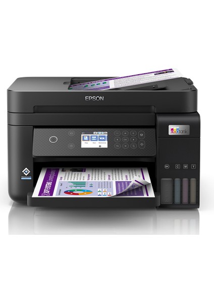 Epson L6270 Ecotank Wifi, Eth.dublex Yazıcı Tarayıcı,fotokopi LCD A4 Direct Wi