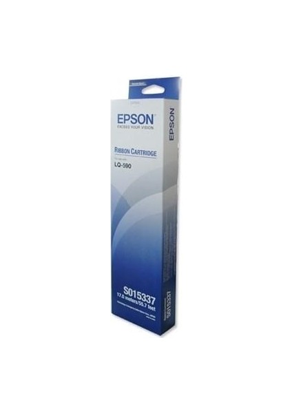 Epson C13S015337BA LQ-590 Siyah Orijinal Şerit