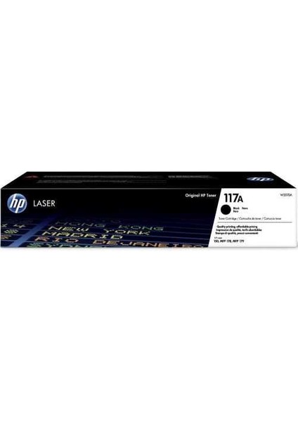 Hp W2070A (117A) Siyah Toner 1.000 Sayfa