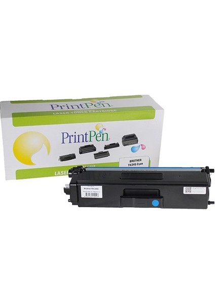 Prıntpen Brother TN-345C Cyan (3.5k)