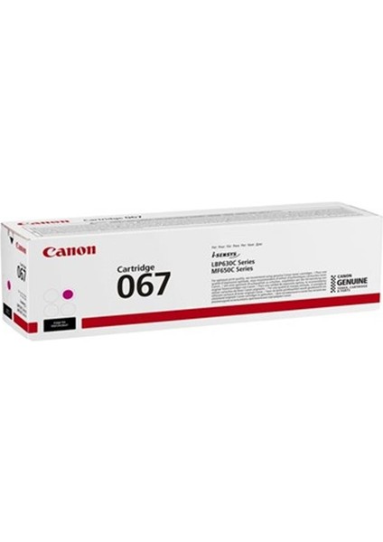 Canon CRG-067 M Magenta Kırmızı Toner MF65X