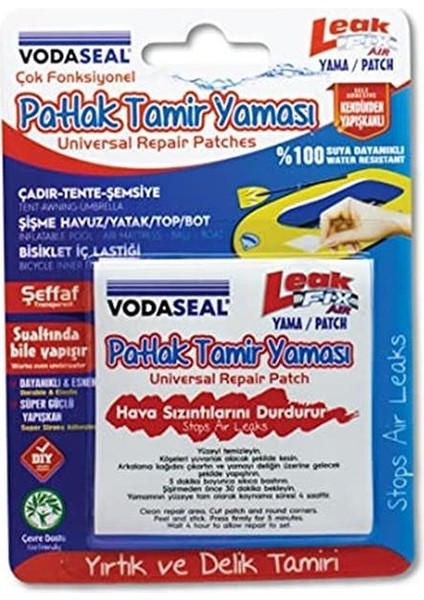 Vodaseal Patlak Tamir Yaması