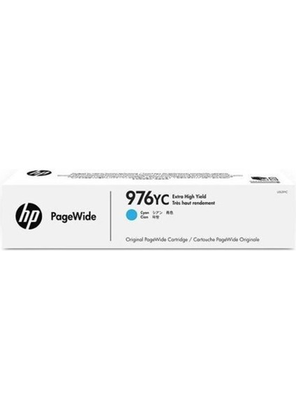 Hp 976YC Cyan Mavi 13.000 Sayfa Kartuş L0S29YC