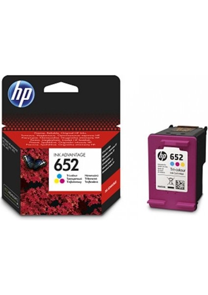 Hp F6V24A (652) 3 Renkli Mürekkep Kartuş