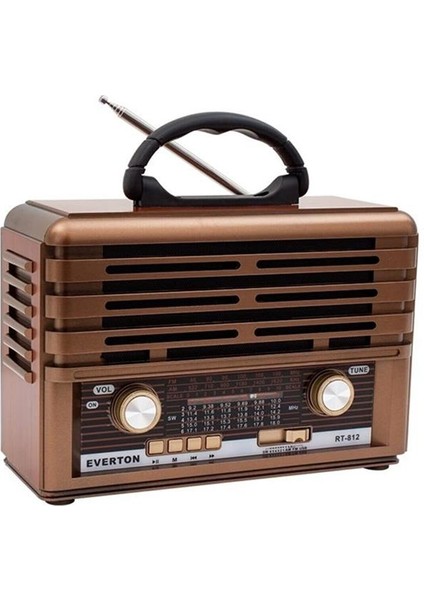 Everton RT-812 Bluetooth-Usb-Sd-Fm Nostaljik Radyo