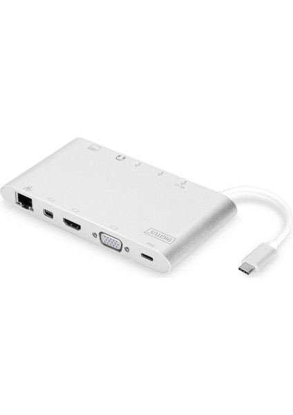 Dıgıtus DA-70861 11'li USB Type-C Dockıng Statıon