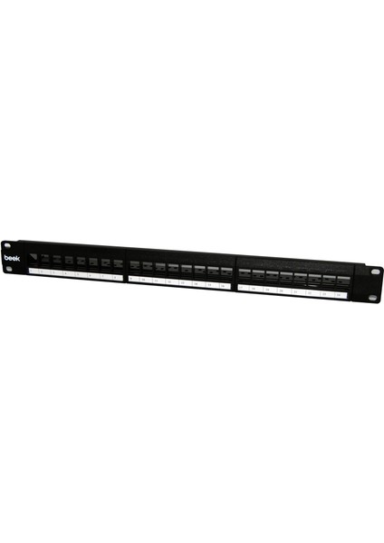 Beek BN-PP-M24S 24'lü Cat6 Boş Patch Panel,moduler