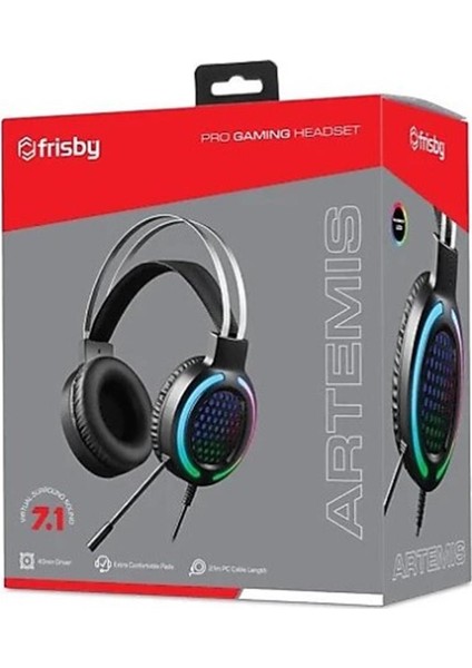Frısby FHP-G1505G Artemis 7.1 Gamıng Kulaklık Rgb