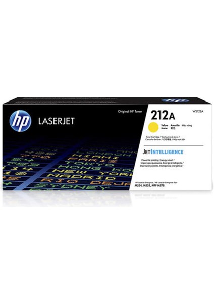 Hp 212A Yellow Sarı 4.500 Sayfa Toner W2122A