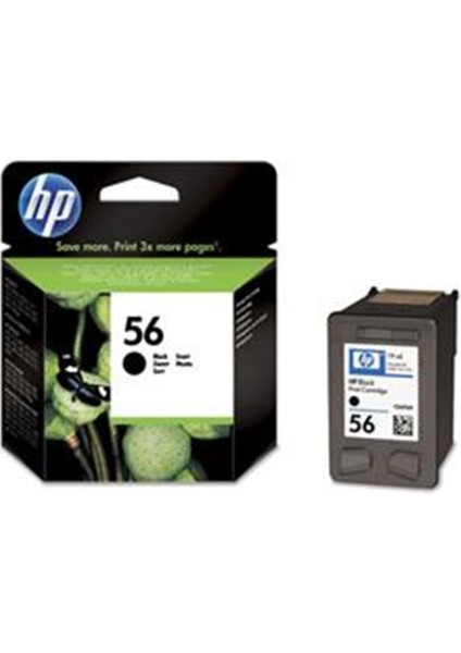 Hp 56 Black Siyah Kartuş C6656AE