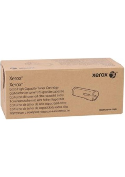 Xerox 106R04057 Versalink C8000 Yüksek Kapasite Black Siyah Toner 20.900 Sayfa