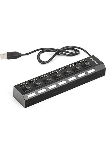 Dark DK-AC-USB272 7 Port Anahtarlı USB Çoklayıcı