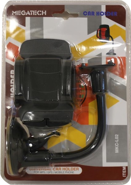 Megatech MKC-L02 Siyah Araç Telefon Tutucu