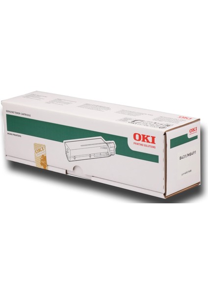 Oki B431-461-471-491 7bin Sayfa Toner 44574802