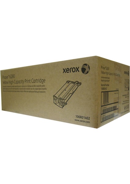 Xerox 106R01402 Phaser 6280 Yüksek Kapasite Yellow Sarı Toner 5.900 Sayfa