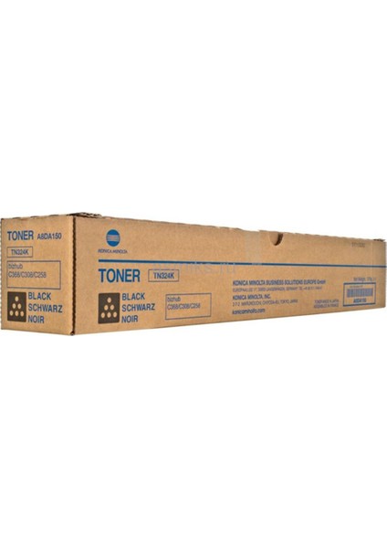 Konica Minolta TN-324K Black Siyah Orjinal Fotokopi Toneri Bizhup C258-308-368 28.000 Sayfa