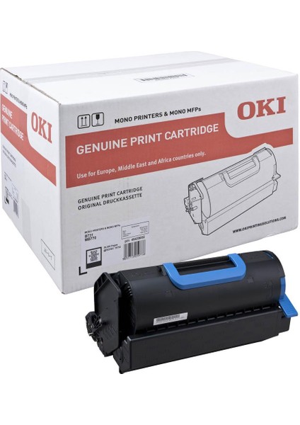 Oki B731 MB770 36BIN Sayfa Black Siyah Toner 45439002