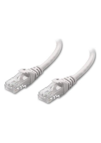 02R45R45C6UJ1GY0.3A Cat6 Utp Lszh Bakır 0.30 Metre Gri Patch Cord