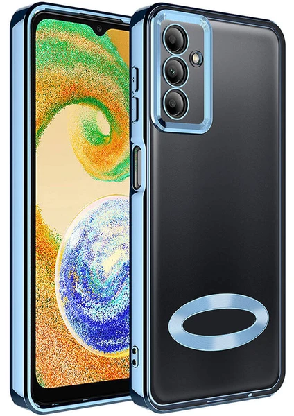 Samsung Galaxy A05S Kılıf Kamera Korumalı Logo Gösteren Omega Kapak