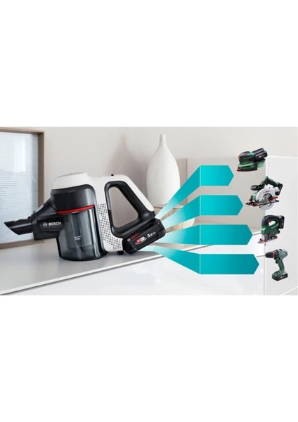 Resmi Distribütör Garantili Ultimate Seri , BCS711XXL Unlimited Dikey Şarjlı Süpürge, 2400 Watt Em