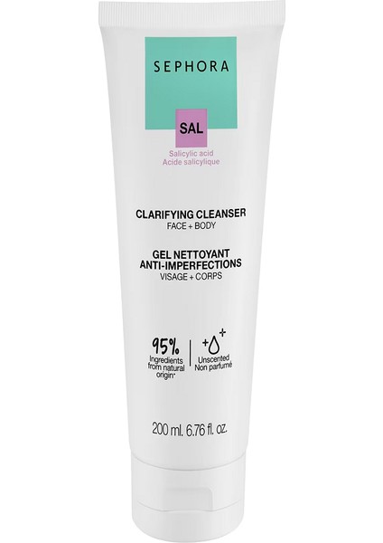 Clarifying Face & Body Cleanser - Yüz ve Vücut Temizleyici 200 ml