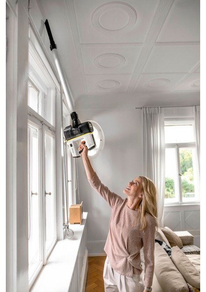500-1000 L Vc 7 Cordless Yourmax Elektrikli Dik Süpürge Dc Şarjlı 1501 - 2200 Watt 2 Yıl Beyaz