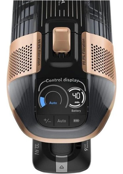 Siyah X-Force Seri Flex Batarya Dijital Motor, 'in En Güçlü Şarjlı Dikey Süpürgesi, Lambader Hediye modelleri