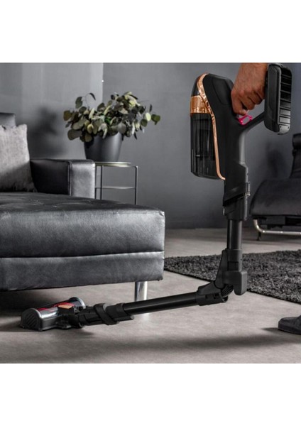 Siyah X-Force Seri Flex Batarya Dijital Motor, 'in En Güçlü Şarjlı Dikey Süpürgesi, Lambader Hediye indirimleri