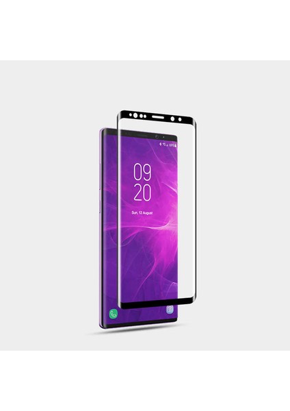 Samsung Galaxy Note 8 Uyumlu Kavisli Tam Kaplayan Ekran Koruyucu Özel Nano Pet Yapı Darbe Korumalı Etkin Koruma Impact Protected