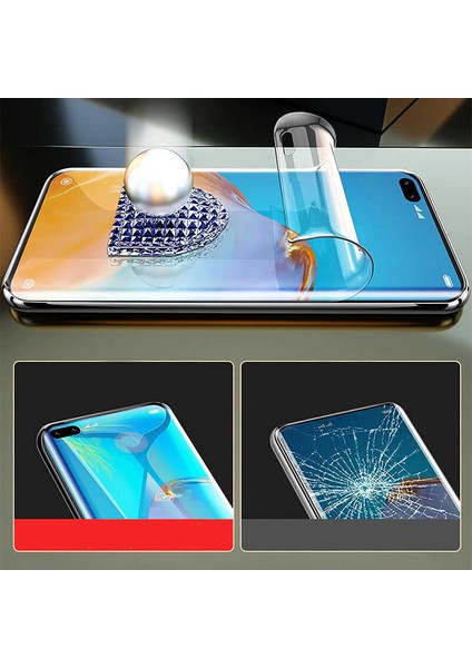 Oppo Reno 3 Pro 5g Uyumlu Kavisli Tam Kaplayan Ekran Koruyucu Özel Nano Pet Yapı Darbe Korumalı Etkin Koruma Impact Protected modelleri