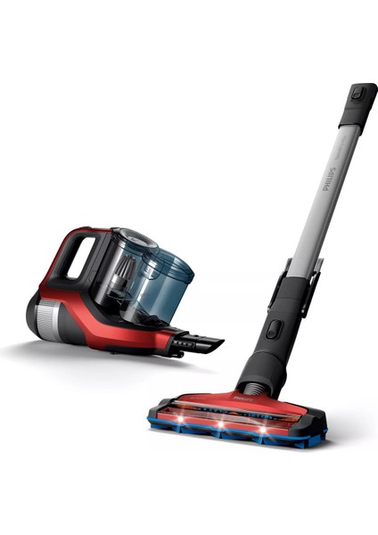 500-1000 L Speedpro Max Akıllı Dijital Ekran 360° Emiş Başlığı XC7043 Şarjlı Dikey Süpürge Dc Duvar