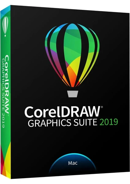 CorelDRAW Graphics Suite 2019 (MAC) - 1 MAC Cihaz Lifetime/Ömür Boyu Abonelik Kodu