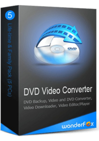 : DVD Video Converter - 1 PC Lifetime/Ömür Boyu Abonelik Kodu