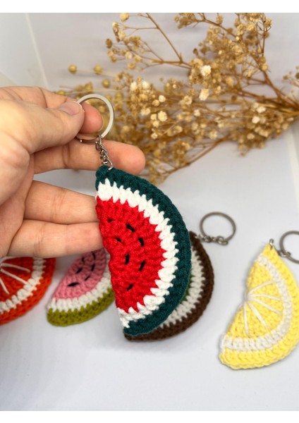 Ruemstore Örgü Amigurumi Karpuz Anaharlık