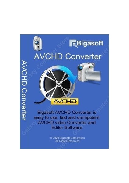 : Avchd Converter - 1 PC Lifetime/Ömür Boyu Abonelik Kodu